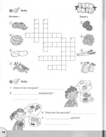 Countable-Uncountable Nouns Crossword Puzzle