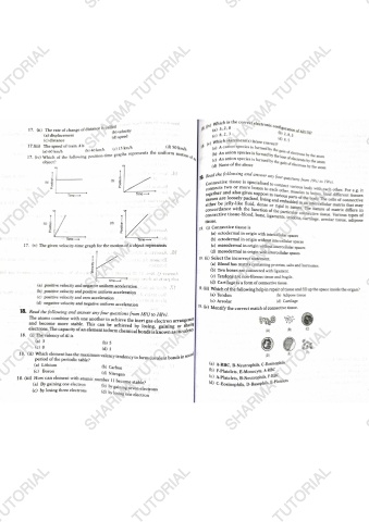 Class 9 Science Case Study Questions