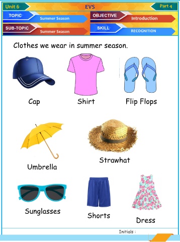 Summer season wear store clothes