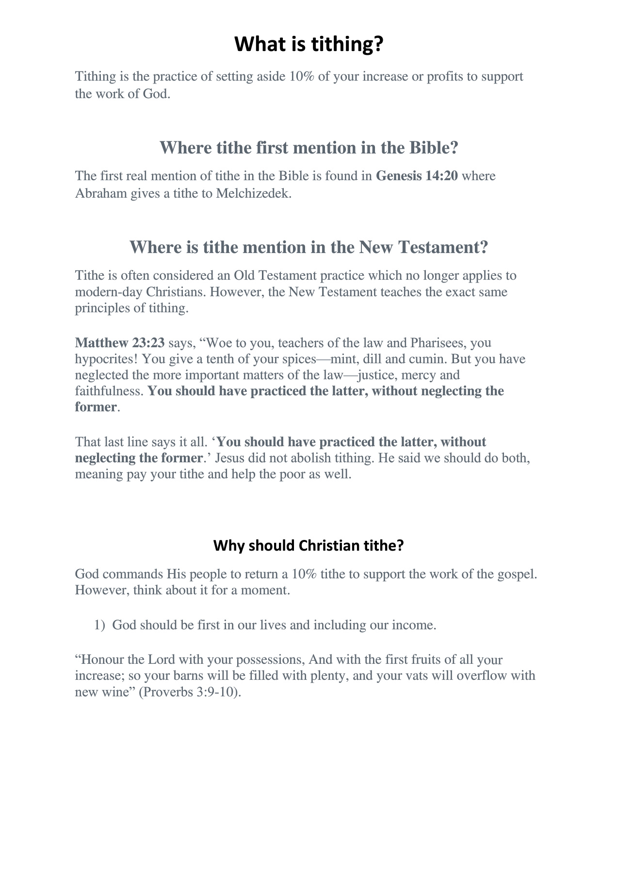 What Is Tithing Flip Pdf Flipbuilder