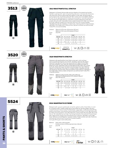 Stretch Pants  ProJob – ProJob-Workwear