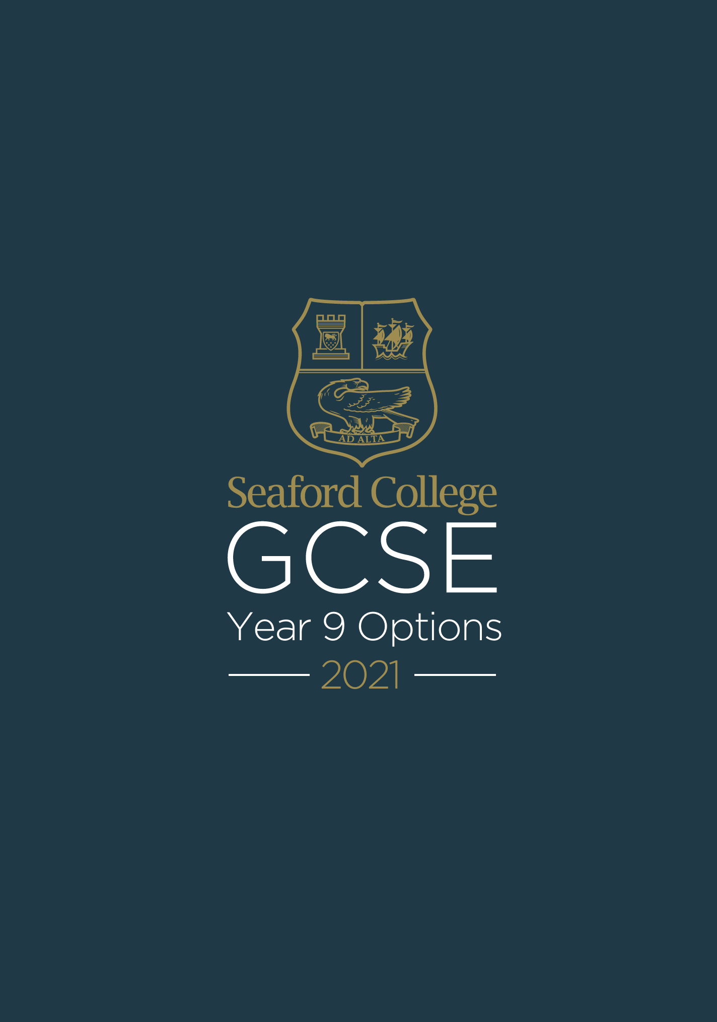 Seaford College Gcse Y9 Options 21