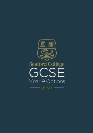 Seaford College Gcse Y9 Options 21