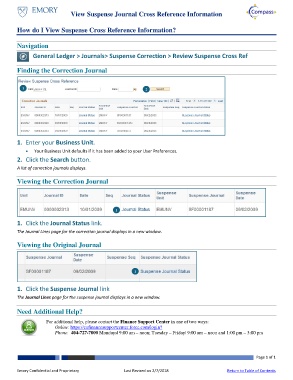 Cross-referencing, Journals