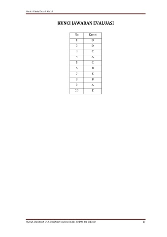 Page 23 - Modul Kimia Kelas X KD 3.9