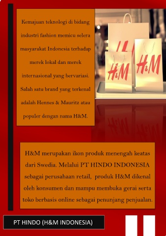 Pt hotsell hindo h&m