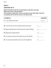 cambridge key english test 3 student's book with answers