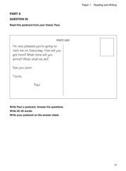 cambridge key english test 3 student's book with answers