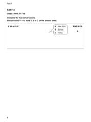 cambridge key english test 3 student's book with answers