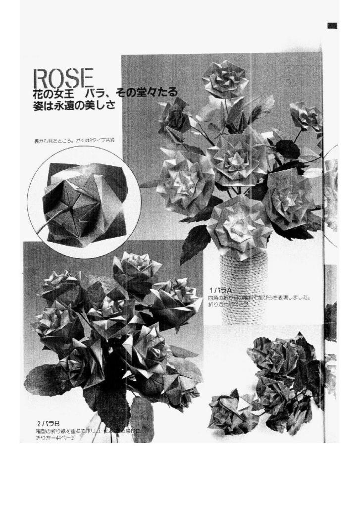 origami book hiromi hayashi - origami flowers (in japanese origami book hiromi hayashi - origami flowers (in japanese