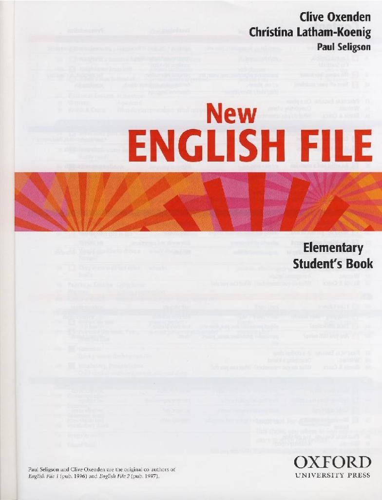 Persona responsable tengo hambre Melbourne new english file elementary student book - Flip PDF | FlipBuilder