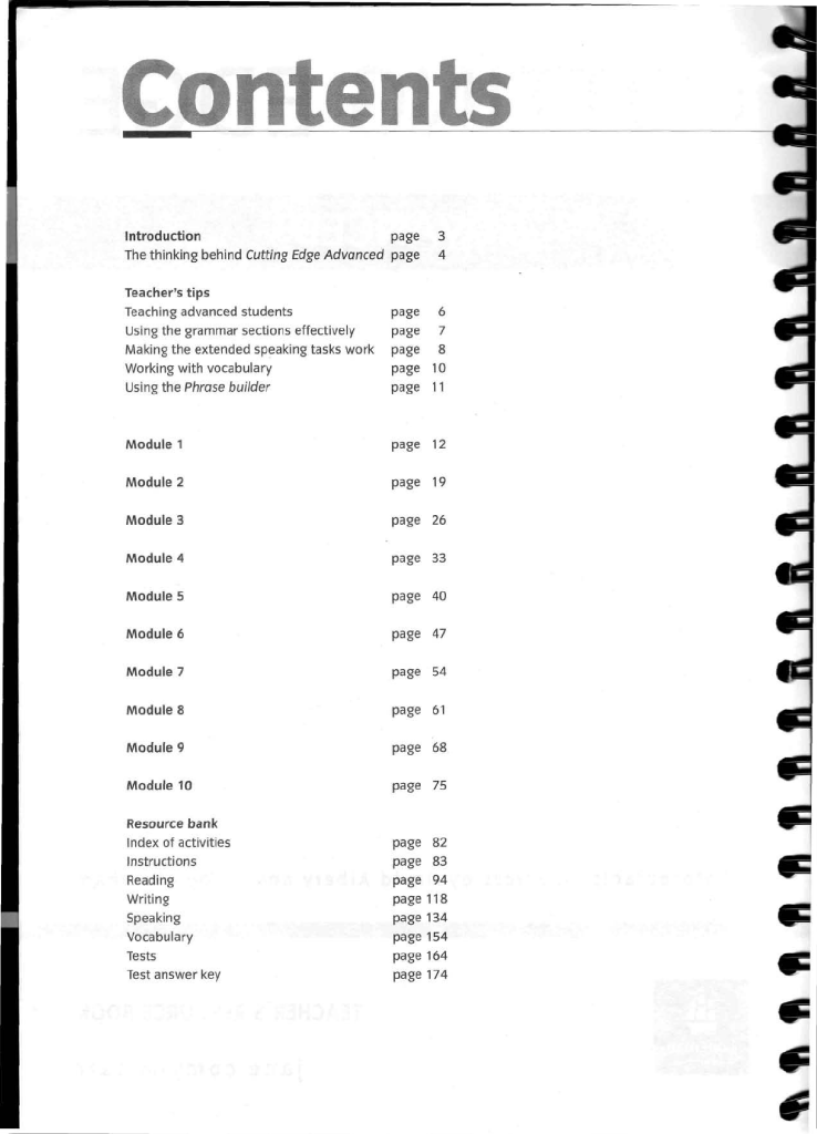 longman cutting edge advanced teacher book