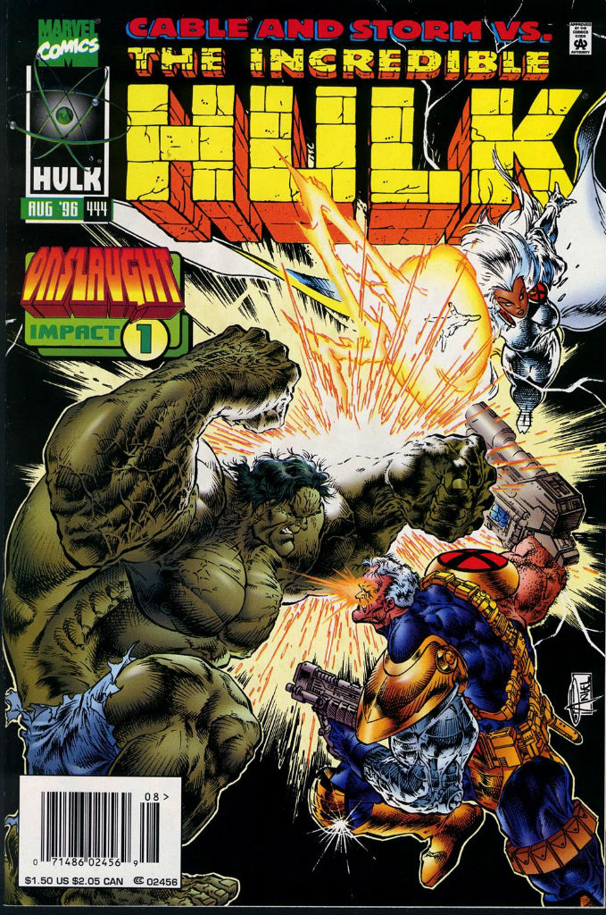 (comic book) - dc marvel comics - the incredible hulk 444