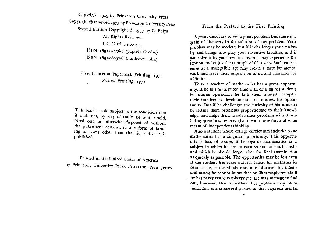 princeton university press - how to solve it - a new aspect of