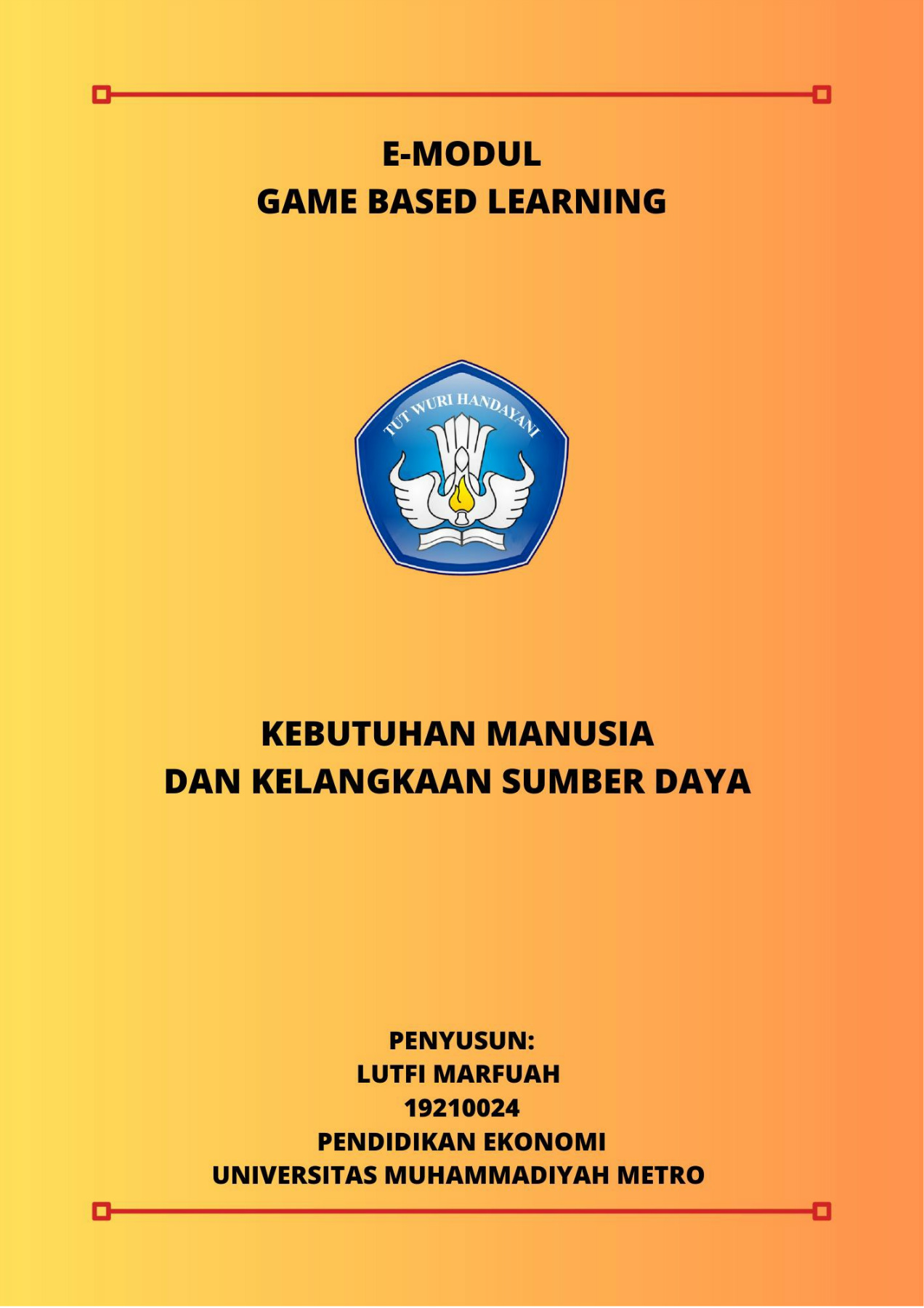 E-MODUL GAME BASED LEARNING