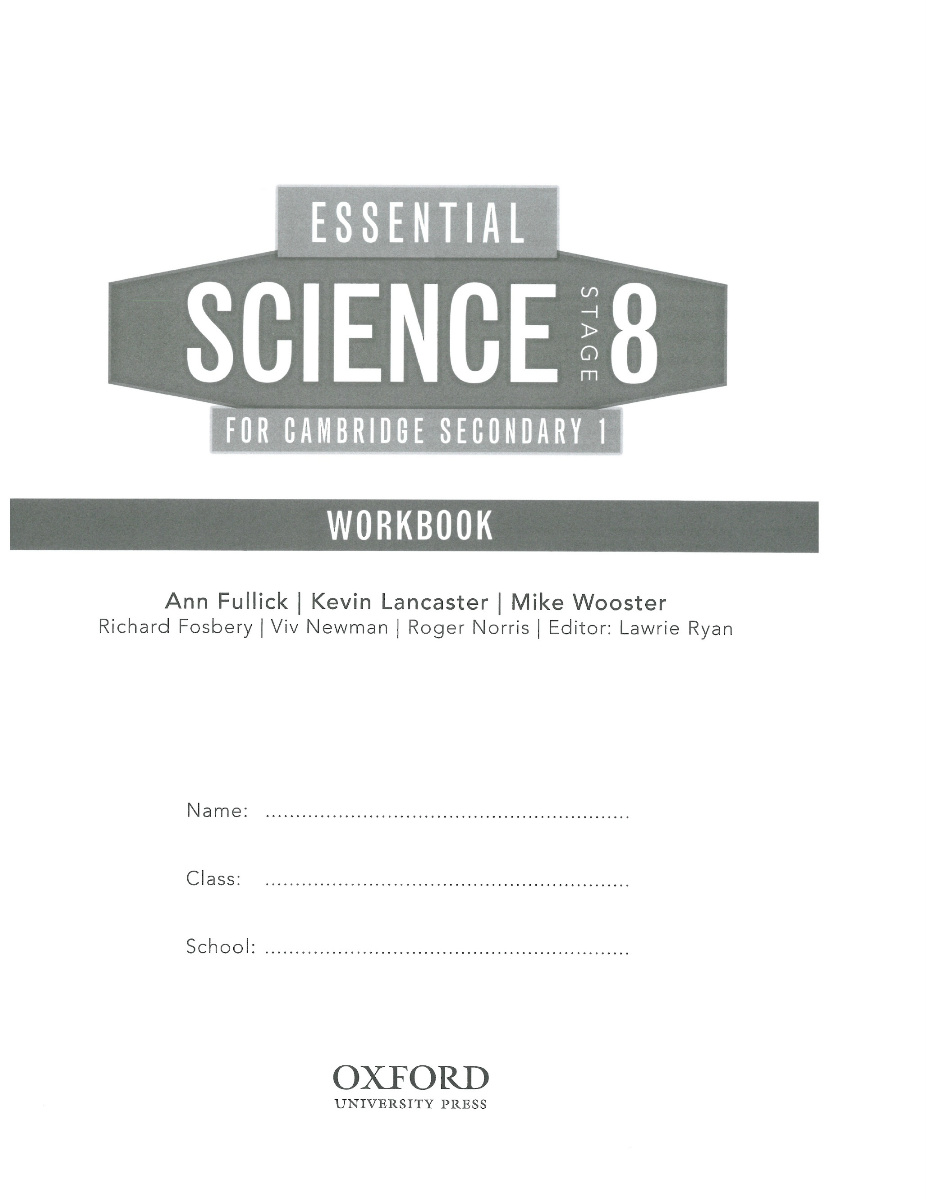 _Essential Science Stage 8 for Cambridge Secondary 1 Workbook
