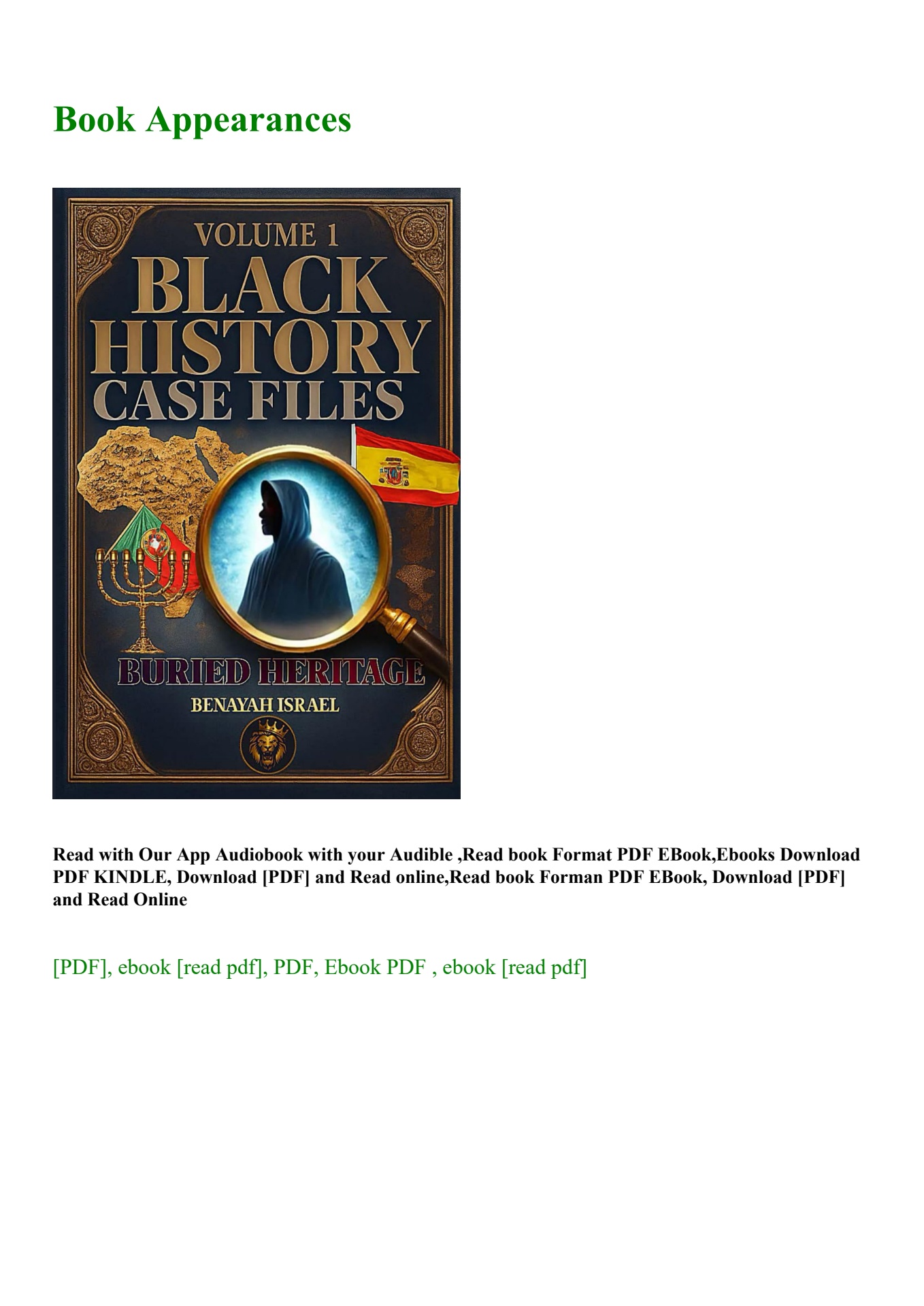 [pdf read online] black history case files buried heritage get [pdf]