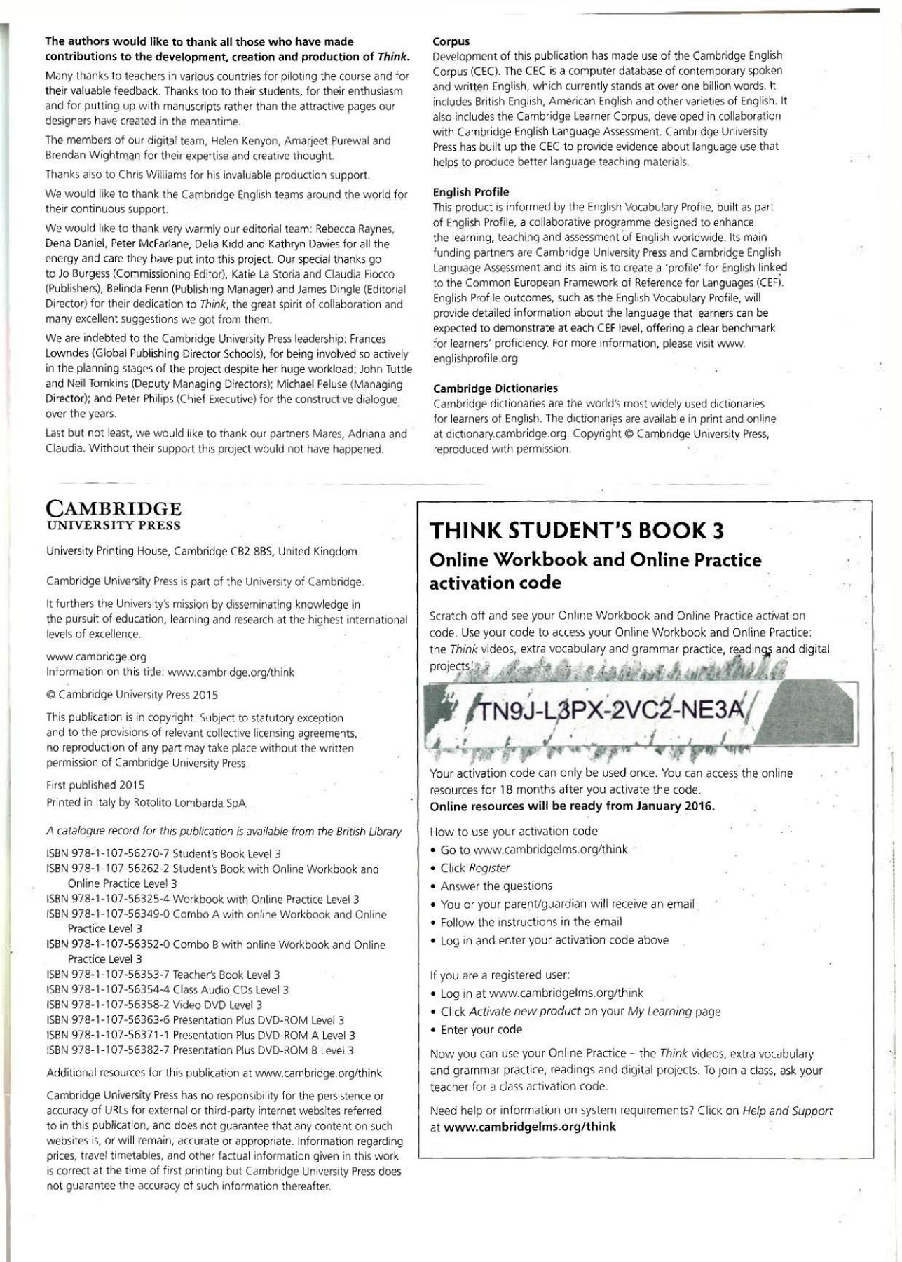 think 3 SB 1ed
