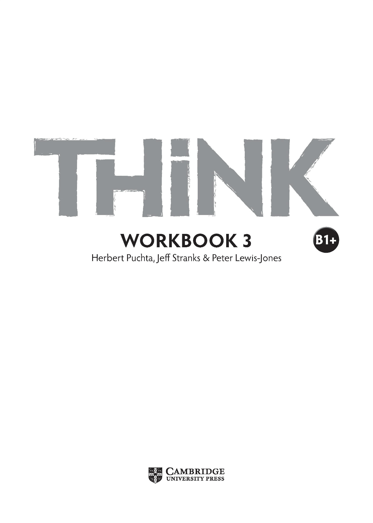 Think 1 Math Level 3 Think Level 3 Workbook wb