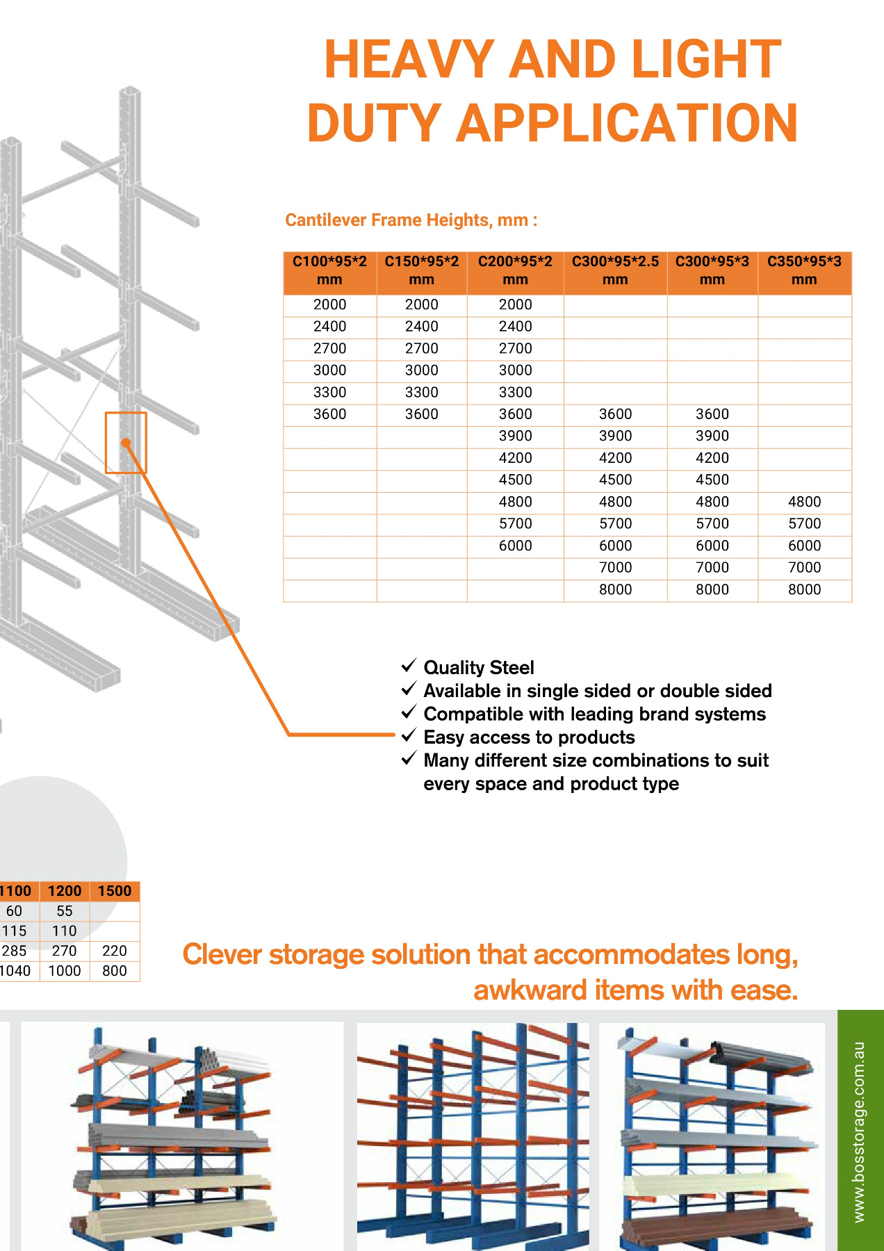 Bos Racking BOS Cantilever Racking Brochure