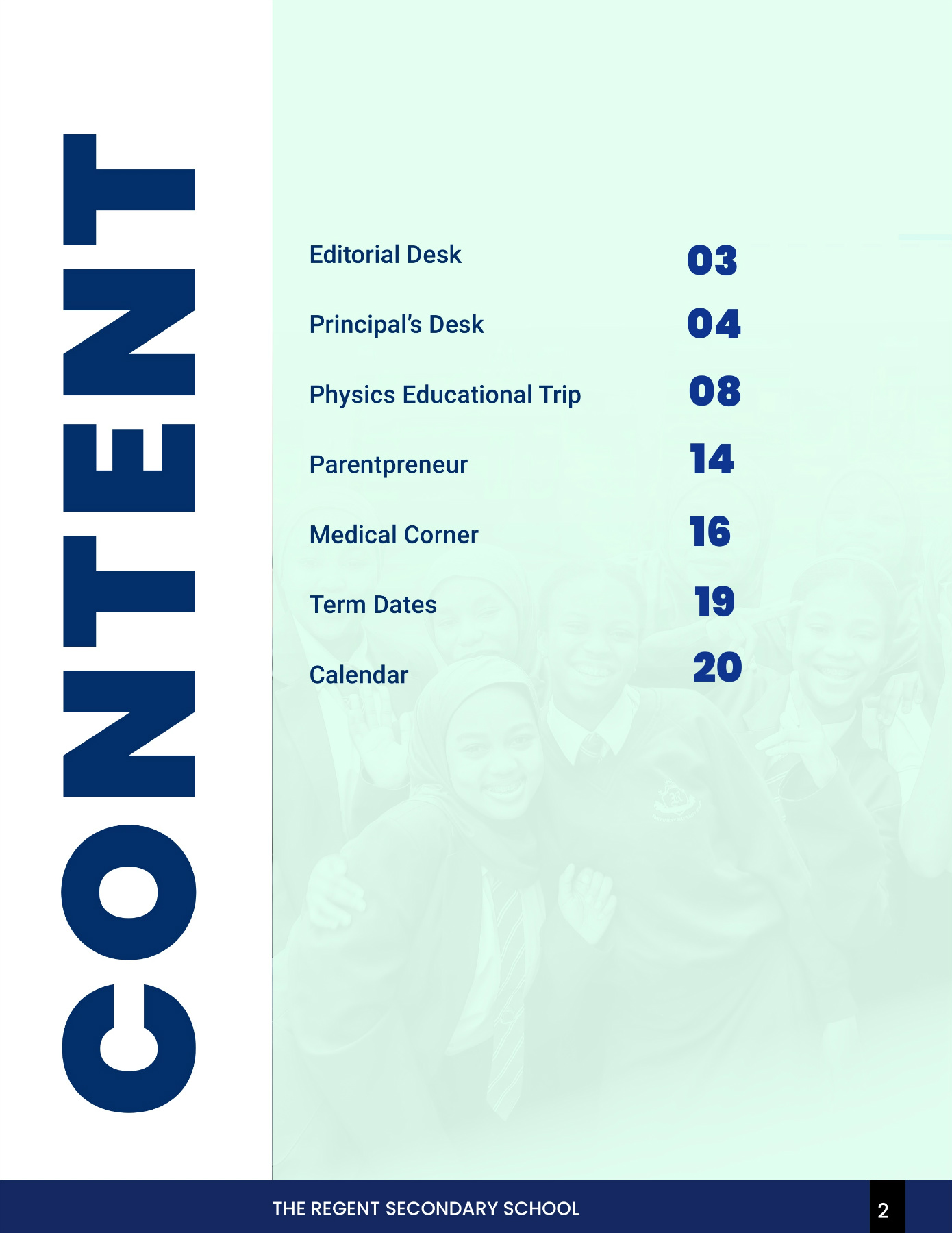 The Regent Digest Volume 13 Issue 13
