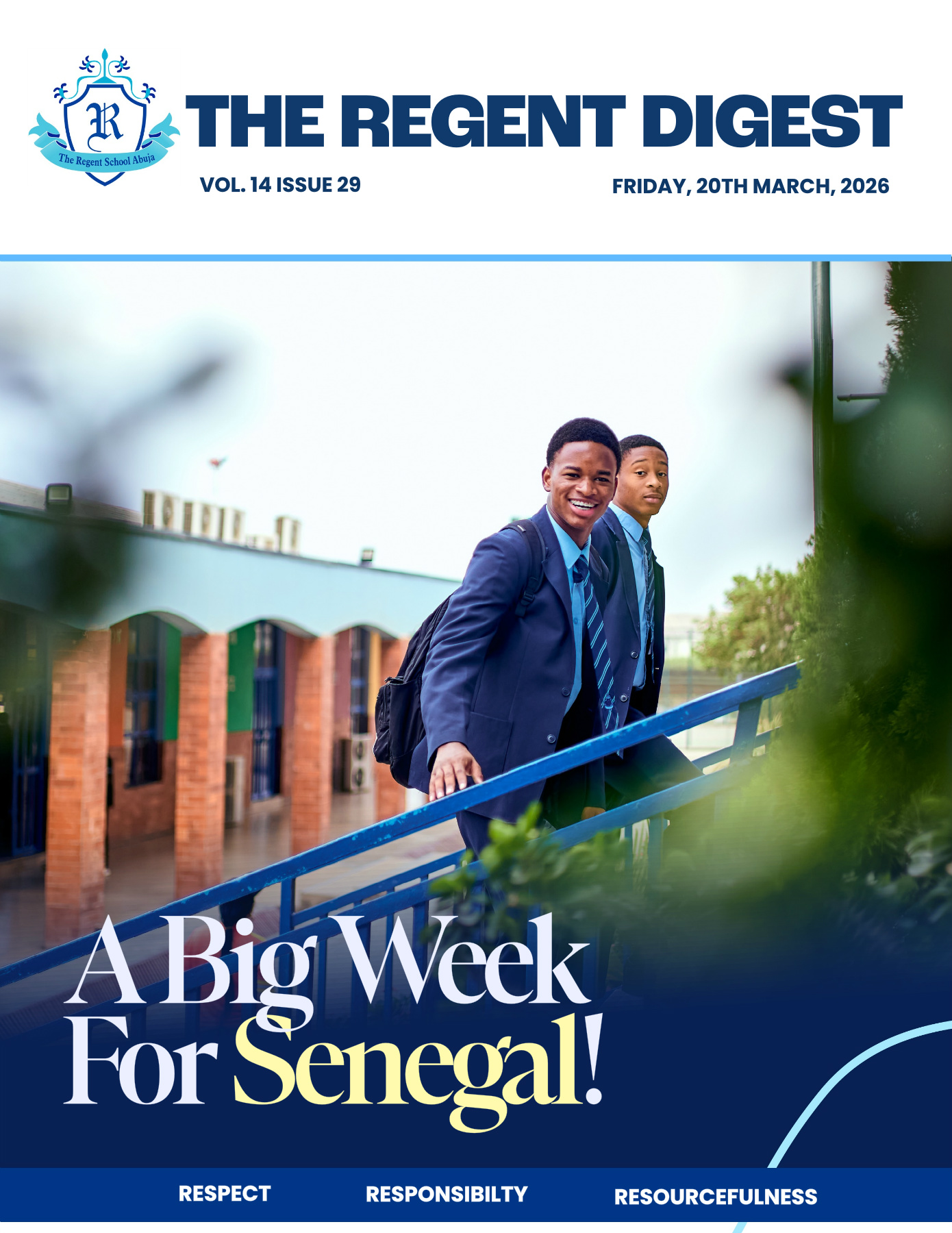 The Regent Digest Volume 14 Issue 29