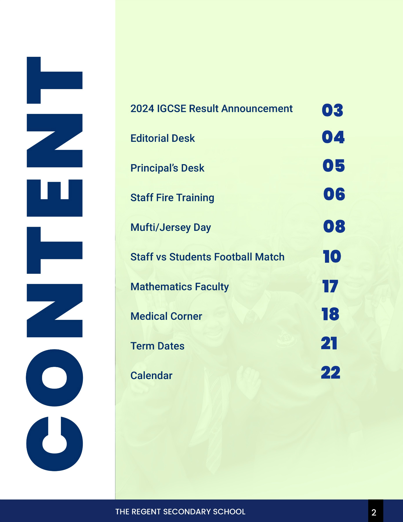 The Regent Digest Volume 13 Issue 3