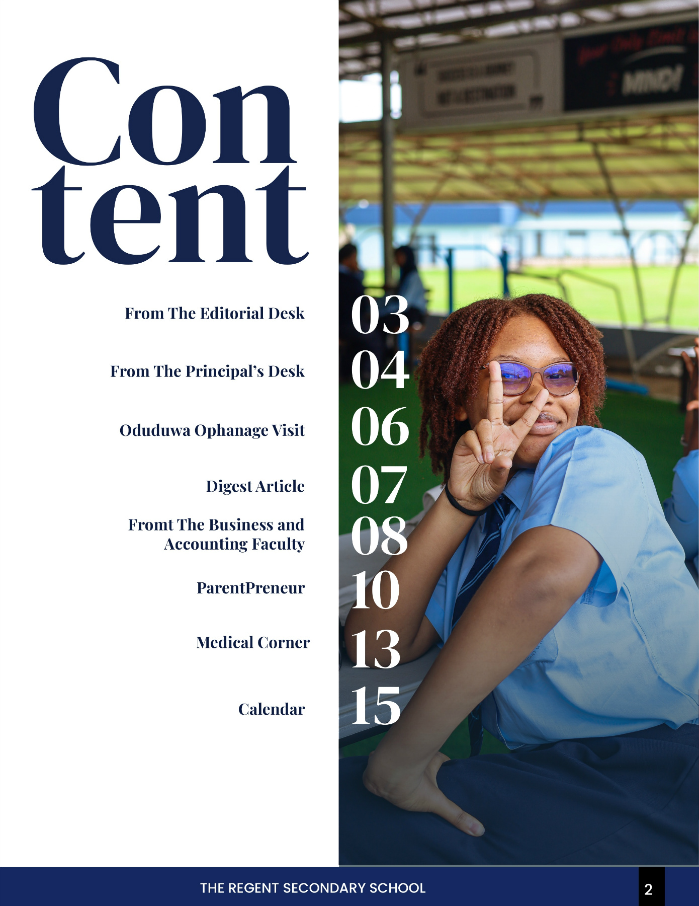 The Regent Digest Volume 12 Issue 40