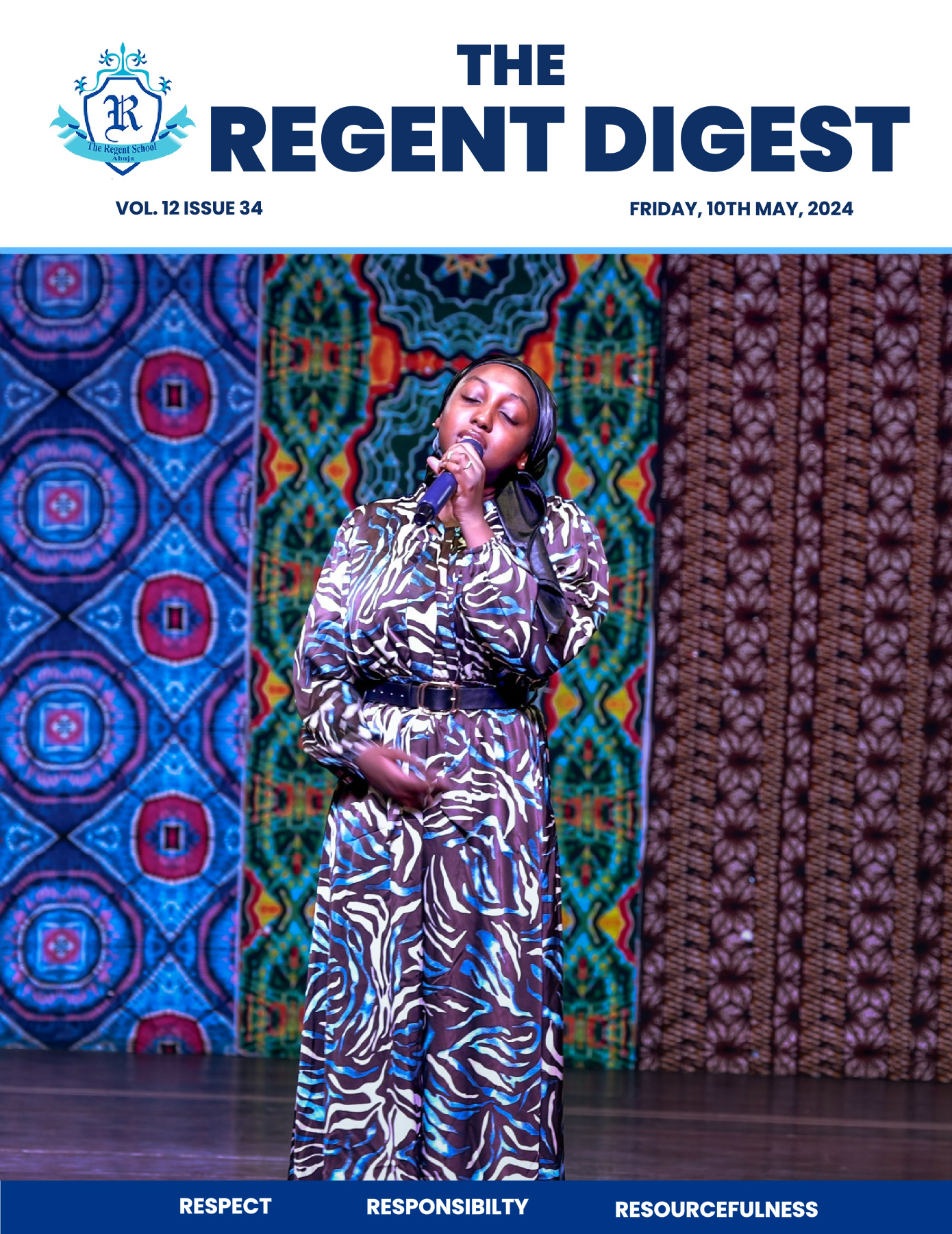 The Regent Digest Volume 12 Issue 34