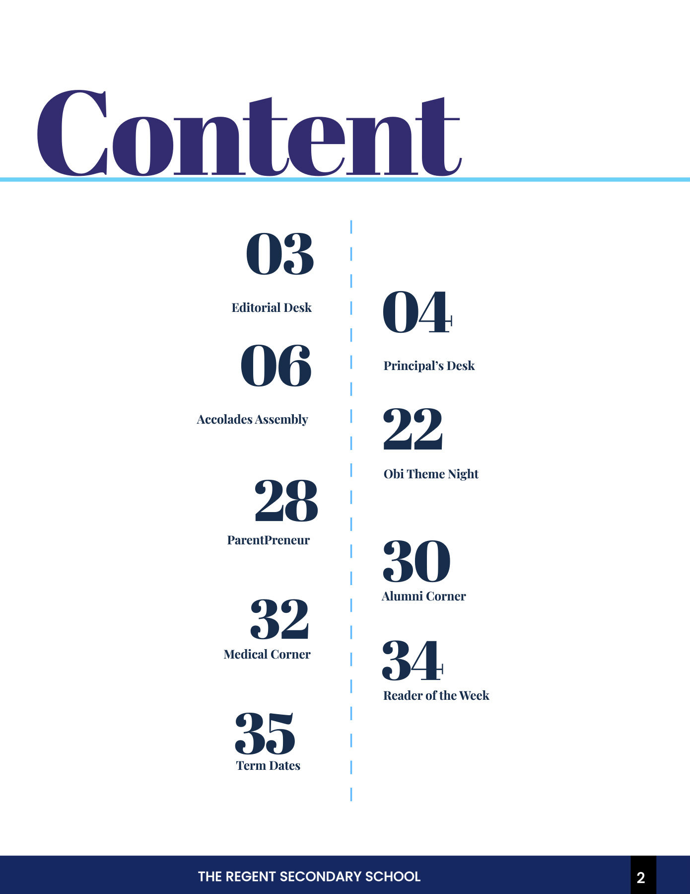 The Regent Digest Volume 13 Issue 10