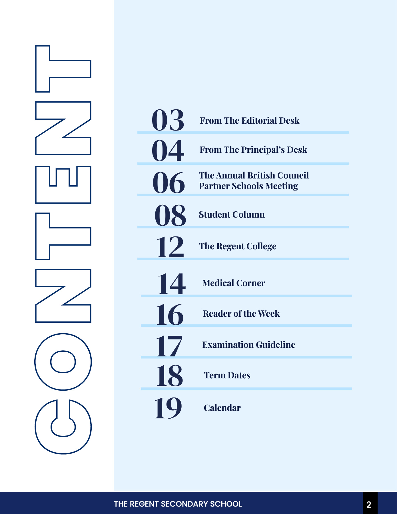 The Regent Digest Volume 13 Issue 31