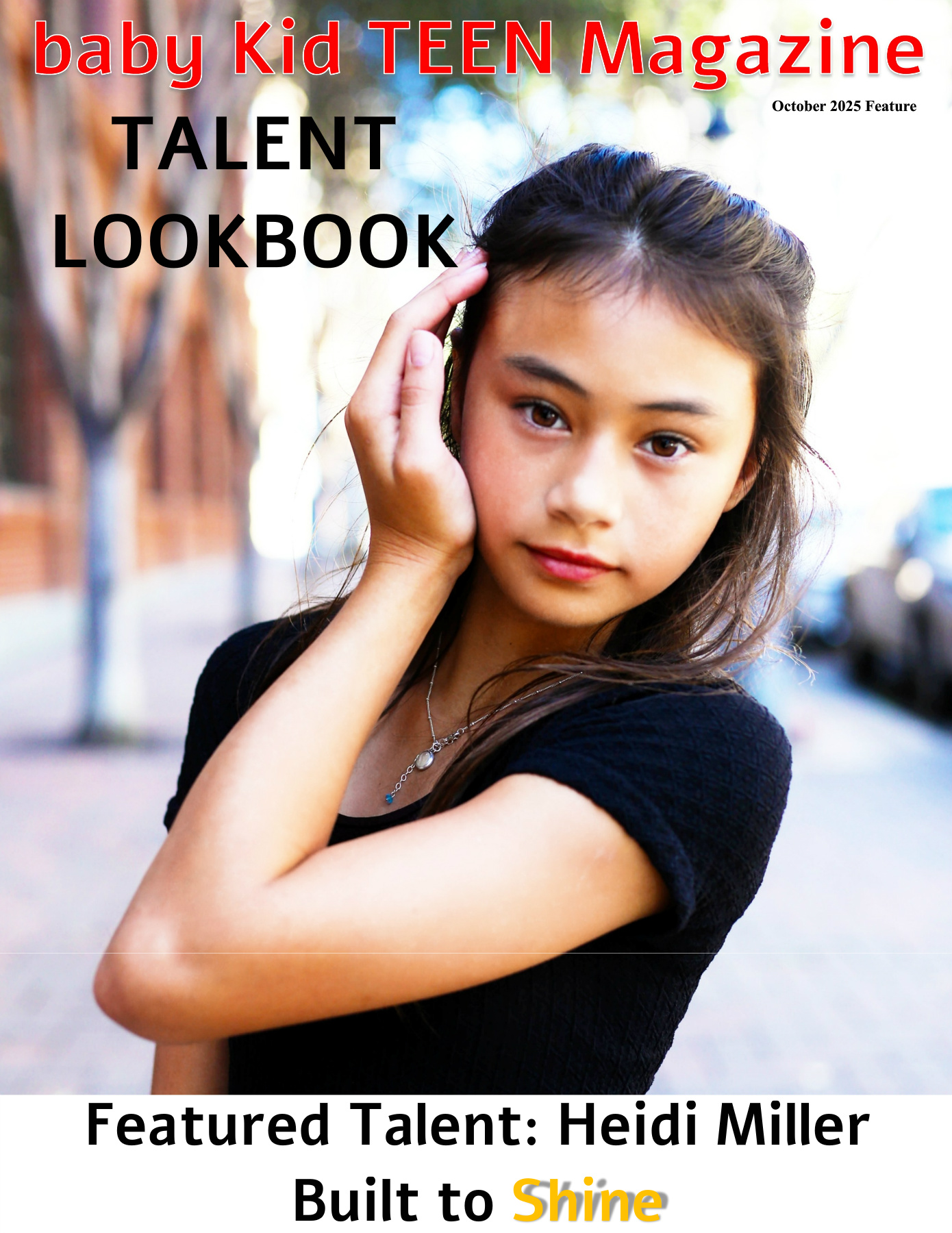 SPOTLIGHT TALENT HEIDI MILLER SAN DIEGO ACTOR-MODEL LOOKBOOK FALL 2025