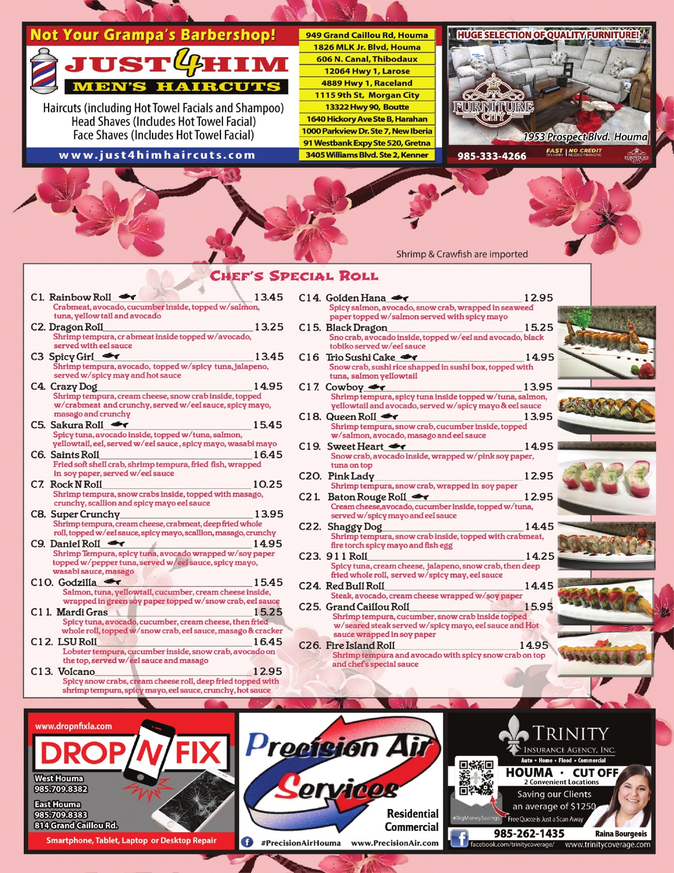 Sakura Menu flipbook