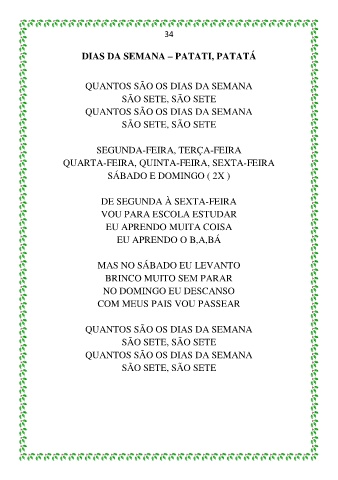 Domingo Segunda-feira TerÃ§a-feira Quarta-feira Quinta-feira Sexta