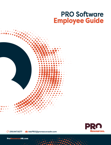 PRO Software Employee Guide 09302025