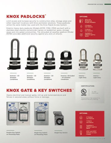 Product - Knox Rapid Access System