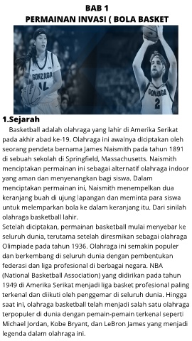 Asal Usul Bola Basket dan Sejarahnya