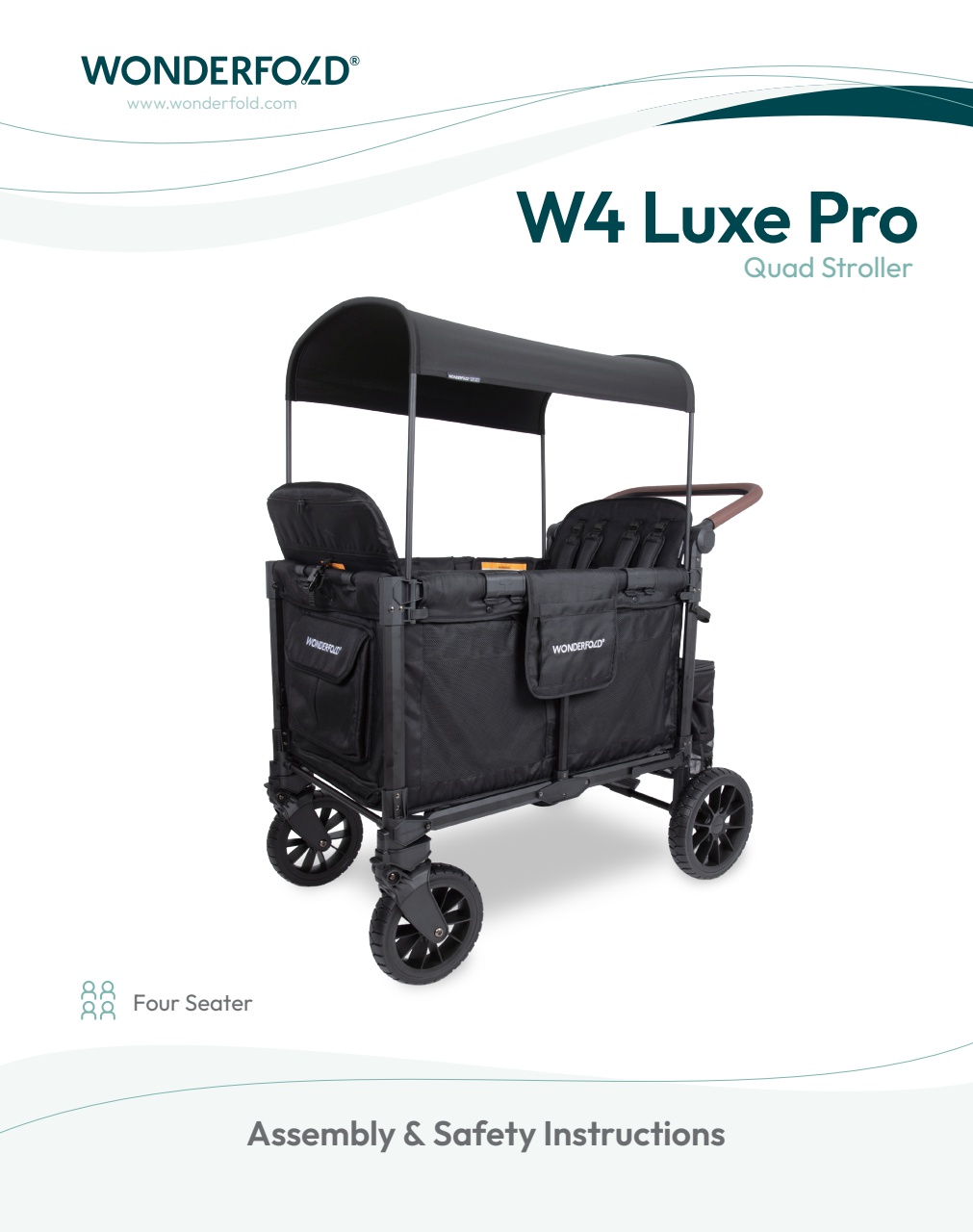 W4 Luxe Pro User Manual - US English – WONDERFOLD