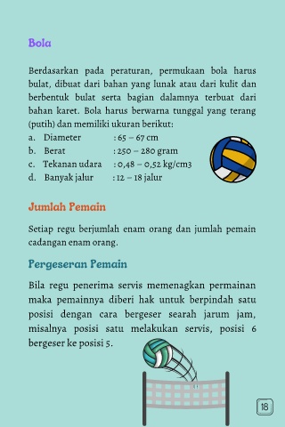 Jumlah Pemain Bola Voli