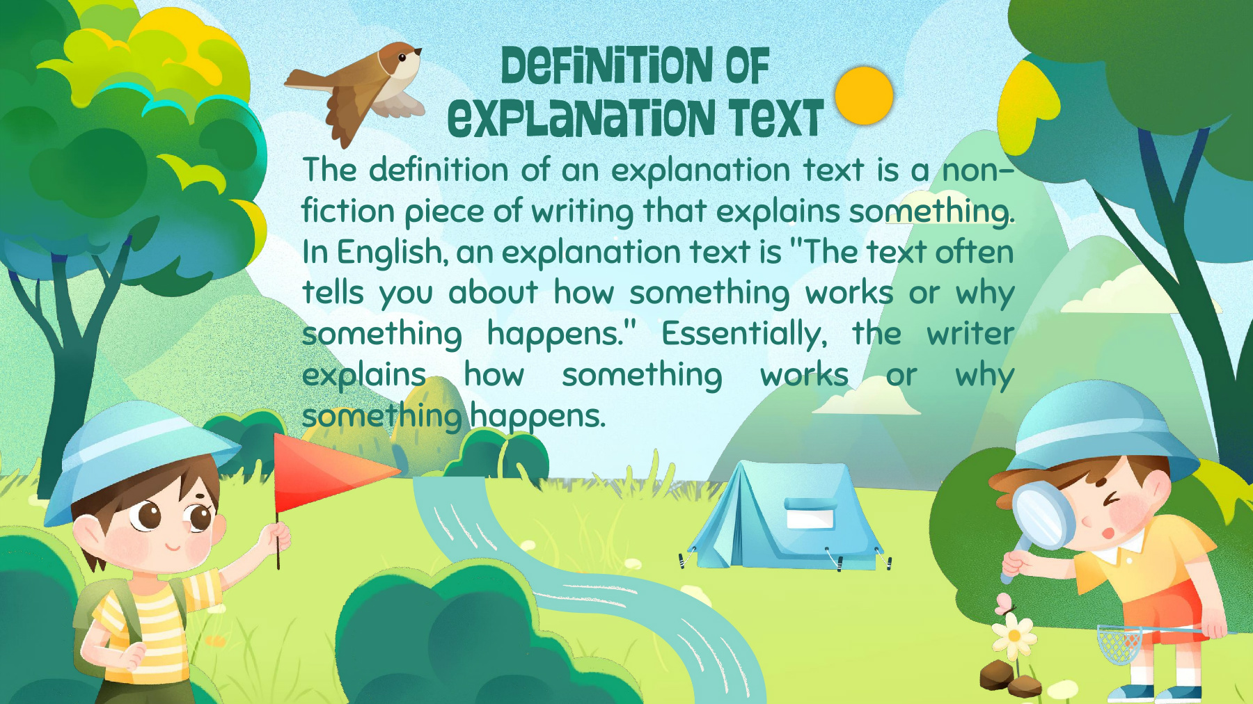 Interpretative Reading: Explanation Text