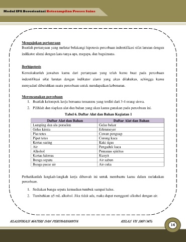 Page 26 - MODUL KLASIFIKASI MATERI DAN PERUBAHANNYA