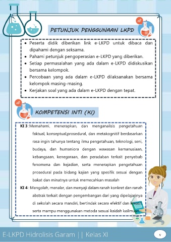 Page 5 - LKPD Elektronik Hidrolisis Garam