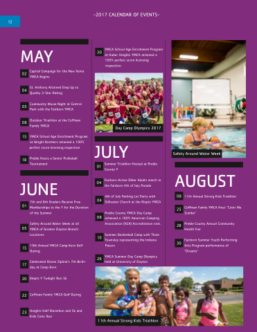 Ymca Of Greater Dayton Annual Report 2017