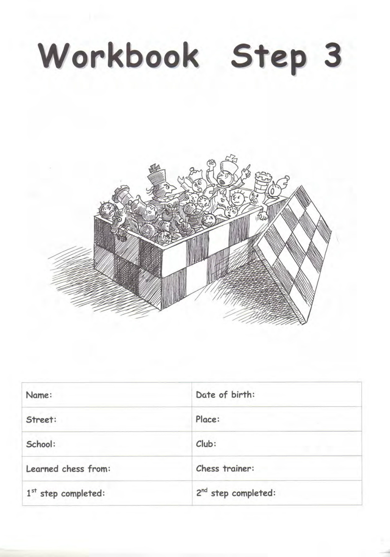 Learning Chess Workbook Step 3