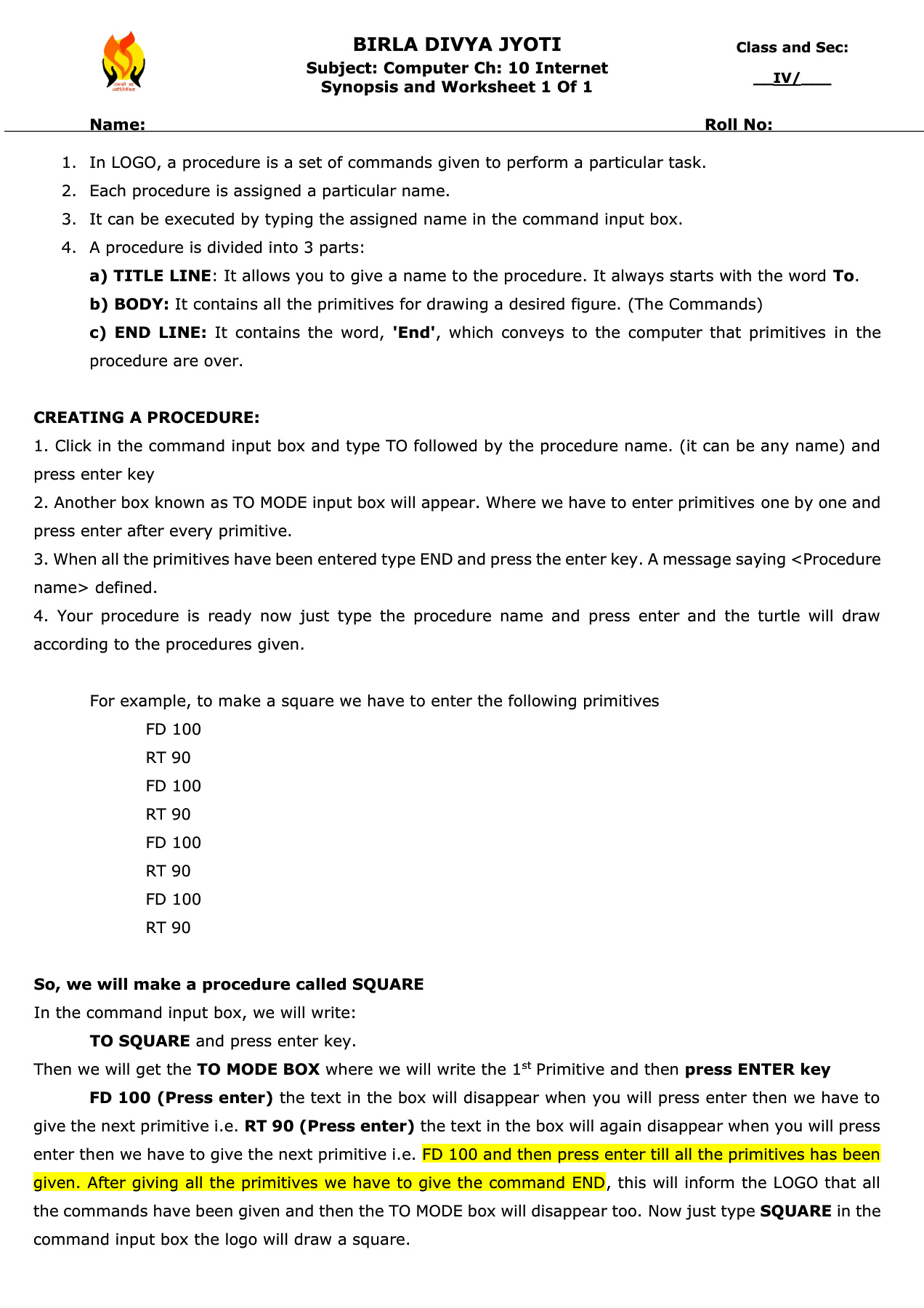 Page 59 - Computer (Just A Click) Class 4