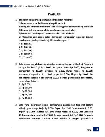 Page 25 - Modul Ekonomi Kelas XI KD 4.1