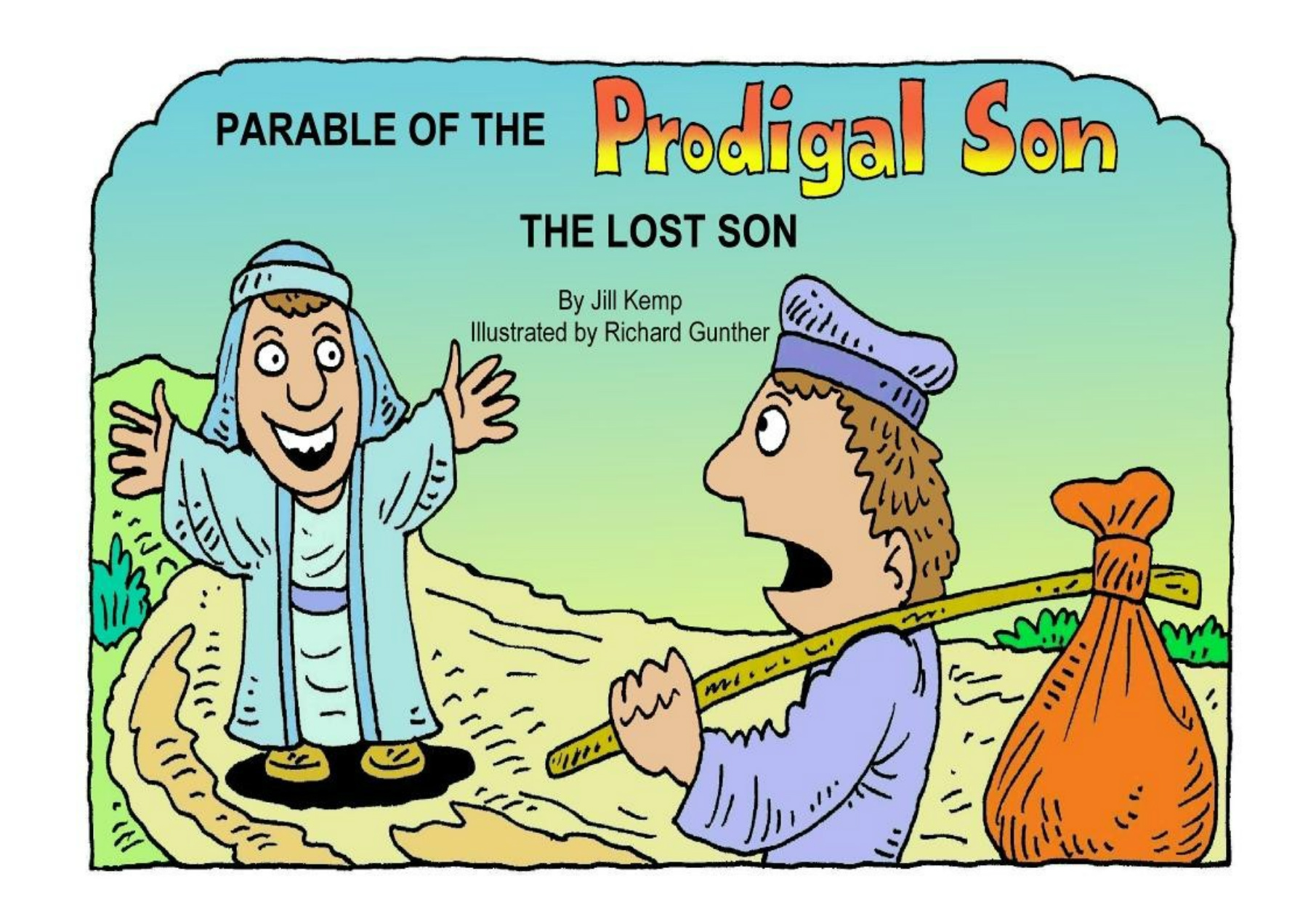 parable of the prodigal son story with pictures