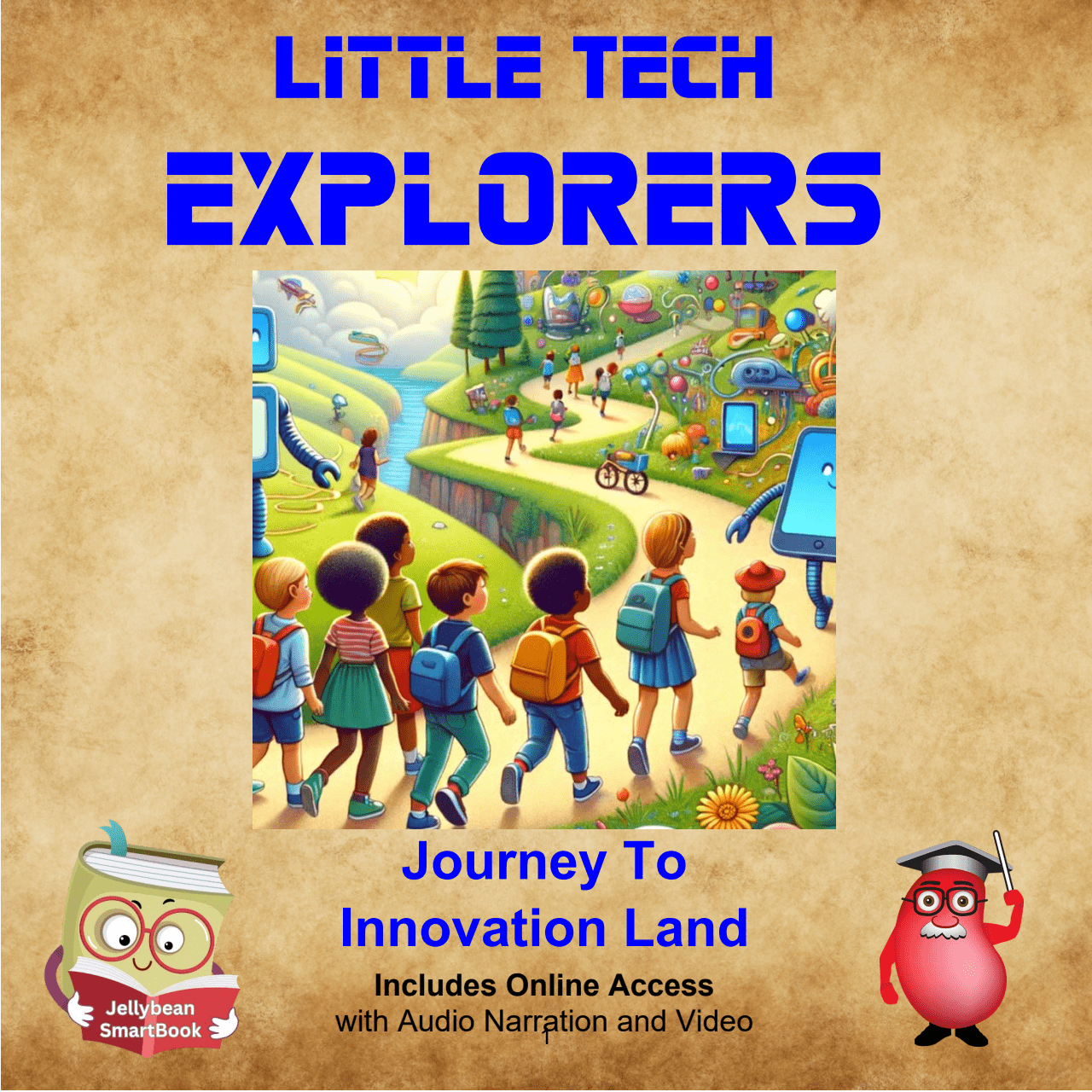Little Tech Explorers Journey to Innovation Land - Smartbooks