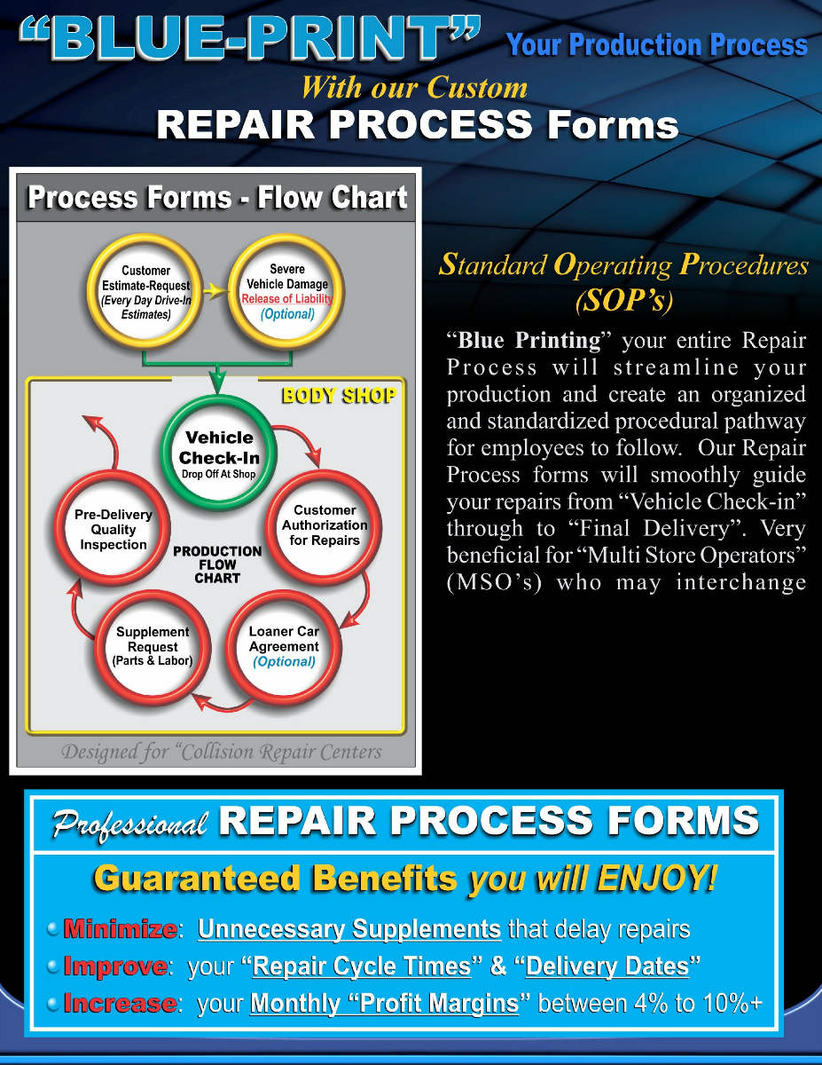 REPAIR PROCESS FORMS
